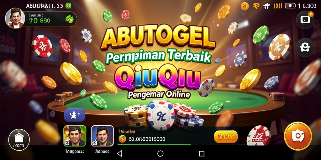 Screenshot gameplay seru dari ABUTOGEL saat bermain QiuQiu.