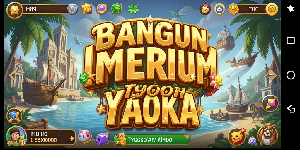 Screenshot gameplay H89 menampilkan keseruan pengelolaan bisnis Tycoon.
