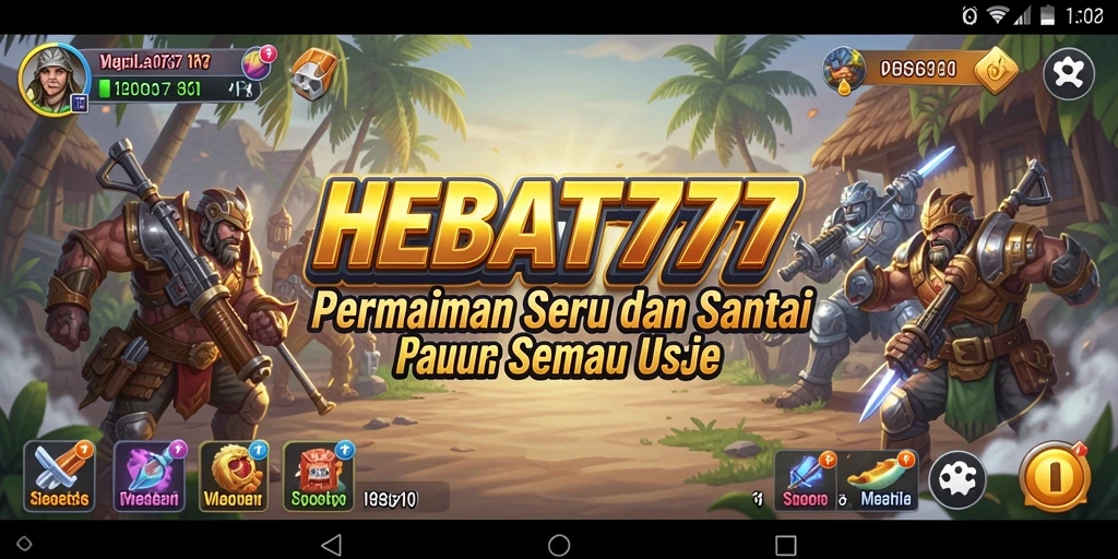 Tampilan menarik dari gameplay HEBAT777 yang penuh warna.
