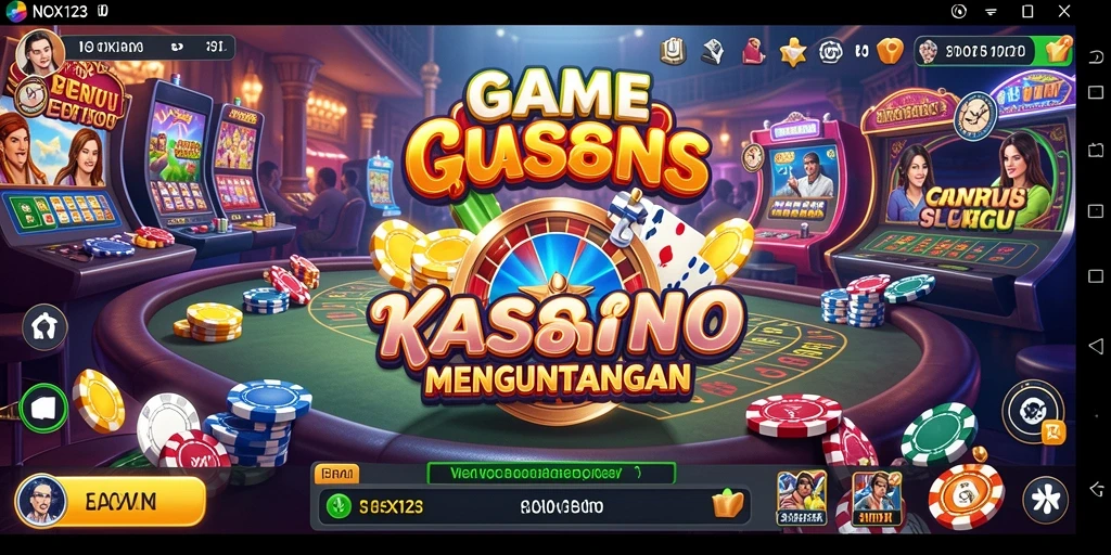 Screenshot gameplay NOX123 menampilkan aksi seru dan grafik yang memukau.