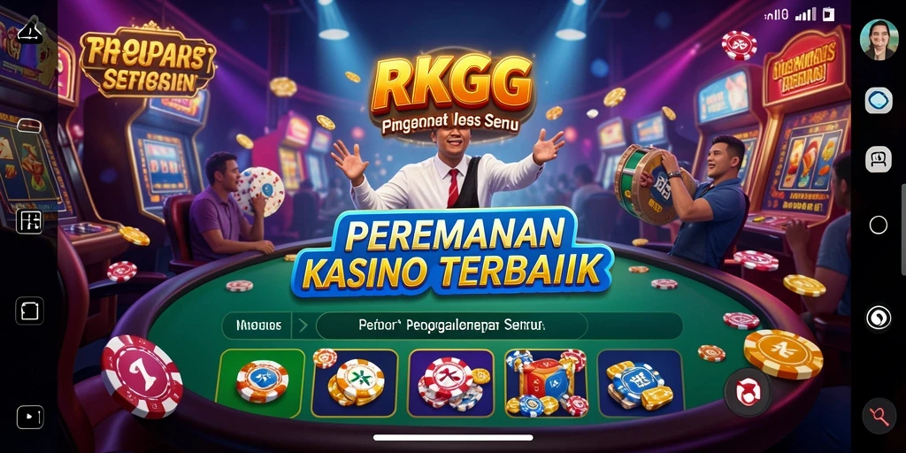 Tampilan seru gameplay RKGG dengan warna-warna cerah.