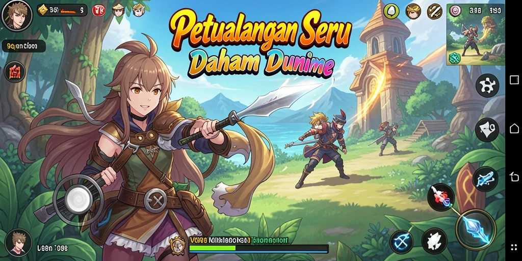 Tampilan gameplay V98 yang menarik dan penuh aksi.